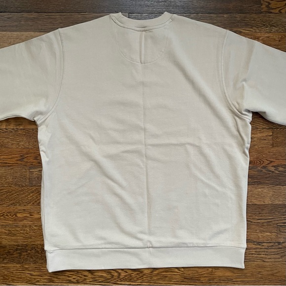 Patagonia Regenerative Organic Cotton Crew Neck Sweatshirt in Oar Tan - Picture 2 of 6